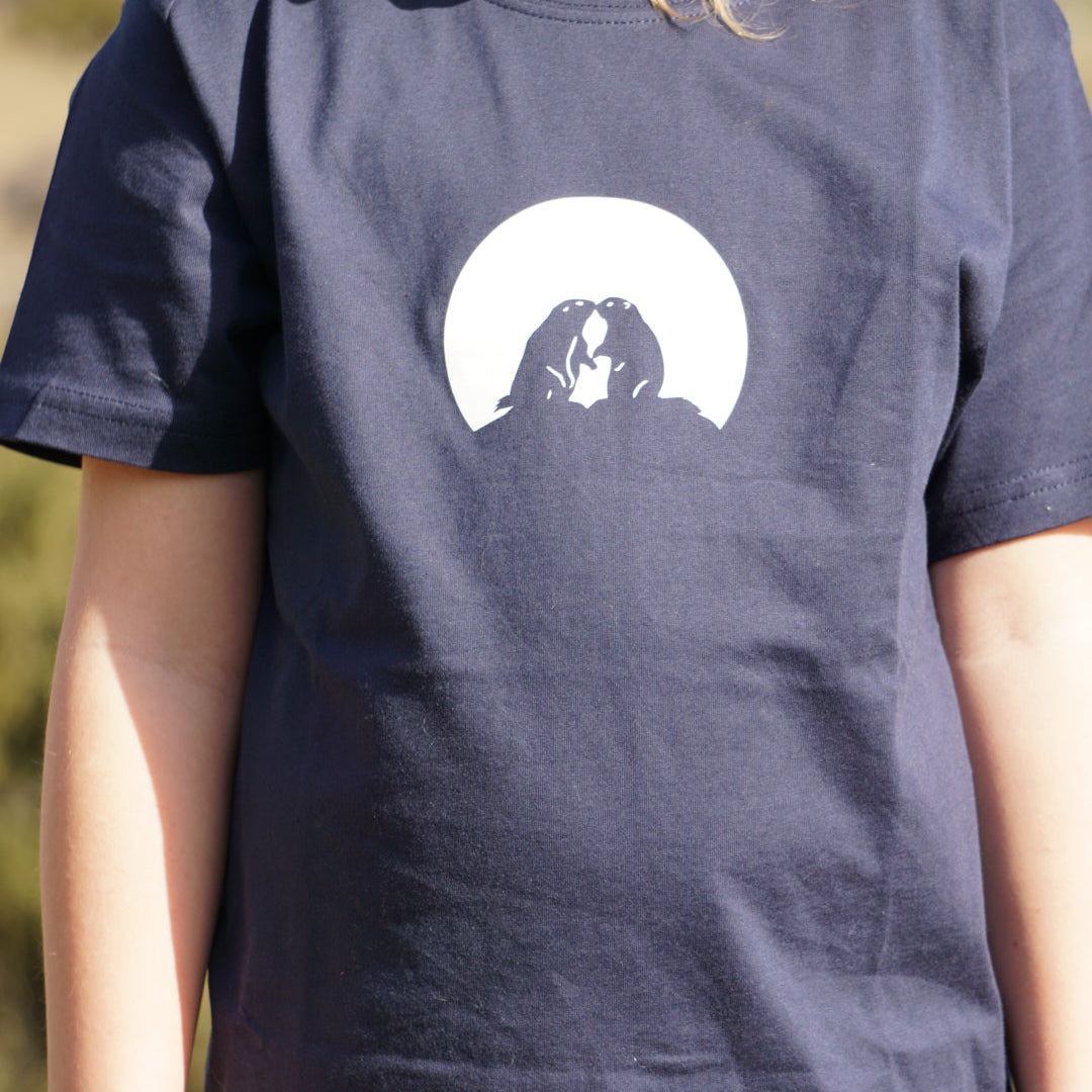 T-Shirt Murmeli Blau (Kinder)