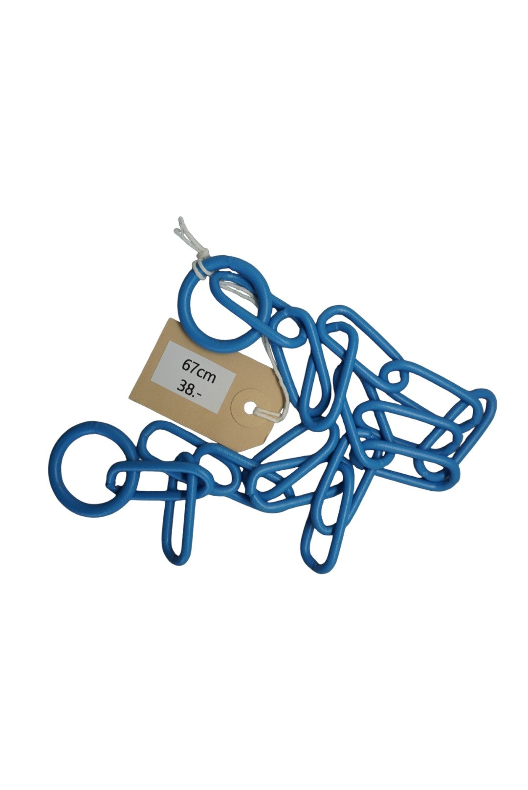 Gliederhalsband Hellblau - 67cm