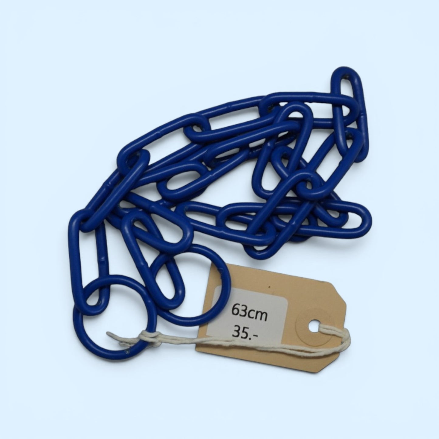 Gliederhalsband Cobalt Blau - 63cm