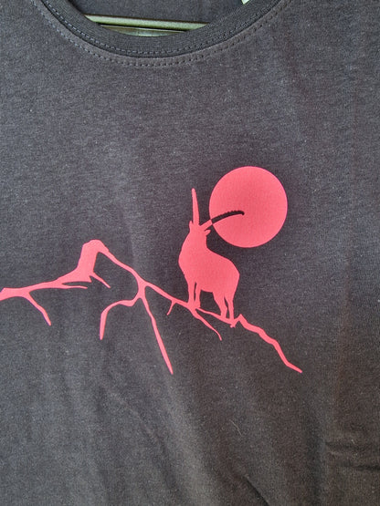 T-Shirt Lukmanier Pink Gr. XS (Frau)