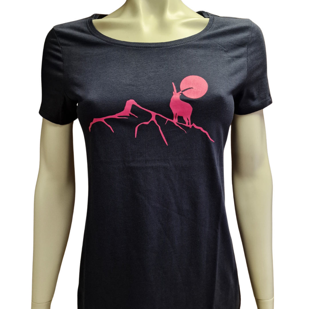 T-Shirt Lukmanier Pink Gr. XS (Frau)