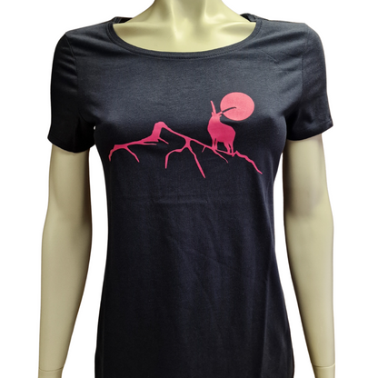 T-Shirt Lukmanier Pink Gr. XS (Frau)