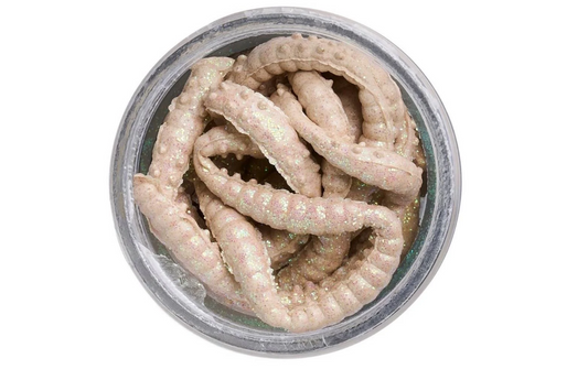 Berkley PowerBait Sparkle Honey Worm - Natural/Scale