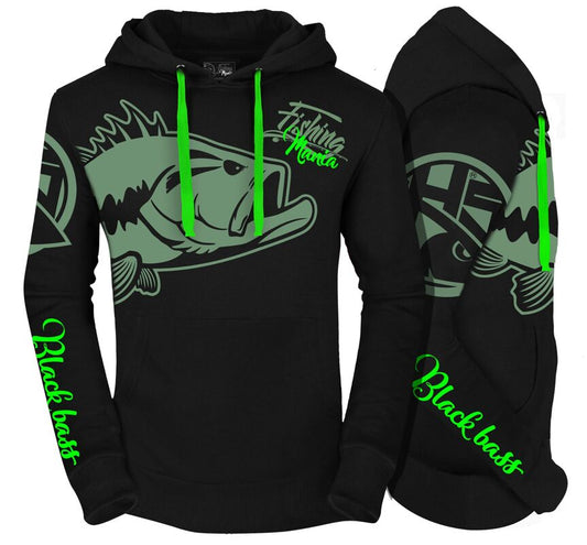 Hoodie Fishing Mania Bass Gr. M