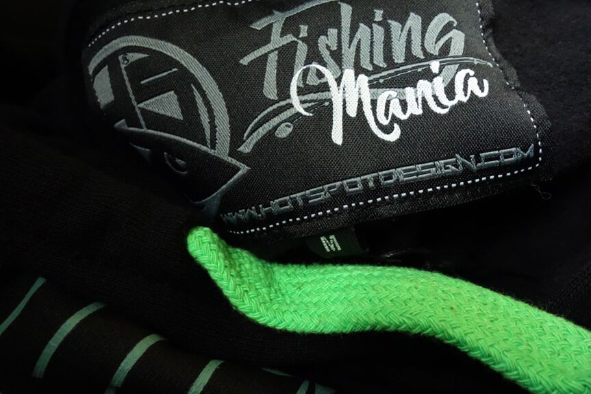 Hoodie Fishing Mania Bass Gr. M