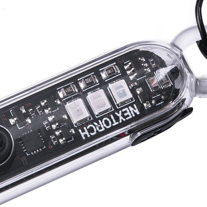 NEXTORCH K40 Strobe - Wiederaufladbare Schlüsselanhänger LED Lampe