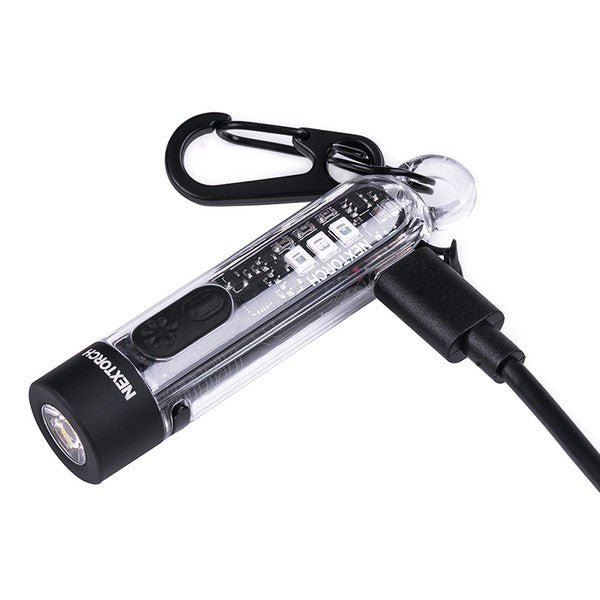NEXTORCH K40 Strobe - Wiederaufladbare Schlüsselanhänger LED Lampe