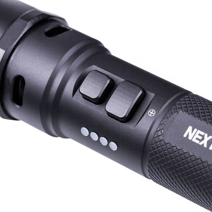 NEXTORCH P86 - 1600 L -Tactical LED Taschenlampe mit 120dB Sirene
