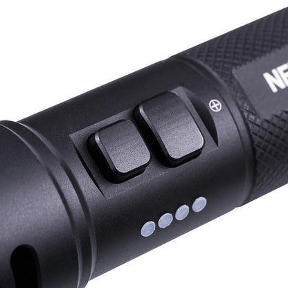 NEXTORCH P86 - 1600 L -Tactical LED Taschenlampe mit 120dB Sirene