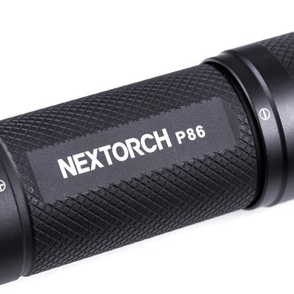 NEXTORCH P86 - 1600 L -Tactical LED Taschenlampe mit 120dB Sirene