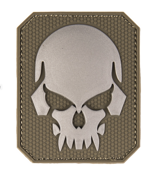 Klett Patch SKULL Gross 3D