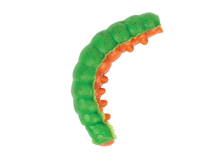 Berkley PowerBait Honey Worm - Green/Orange
