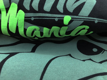 T-Shirt Fishing Mania Pike Gr. M oder L (Mann)