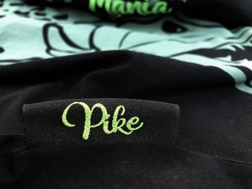 T-Shirt Fishing Mania Pike Gr. M oder L (Mann)
