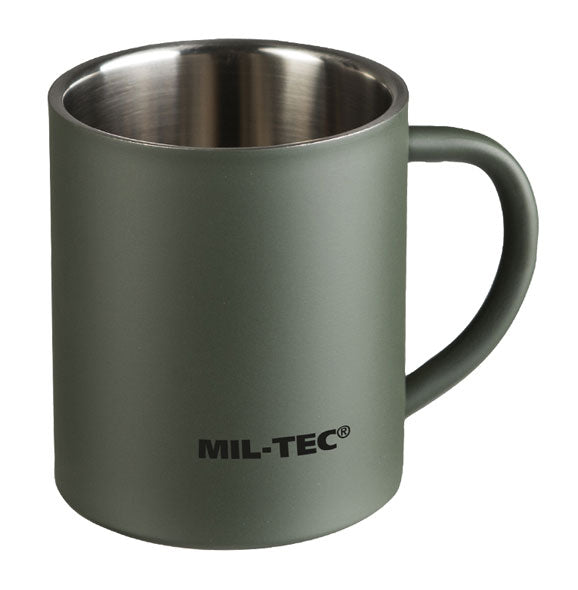 Mil-Tec Trinkbecher Edelstahl 450ml