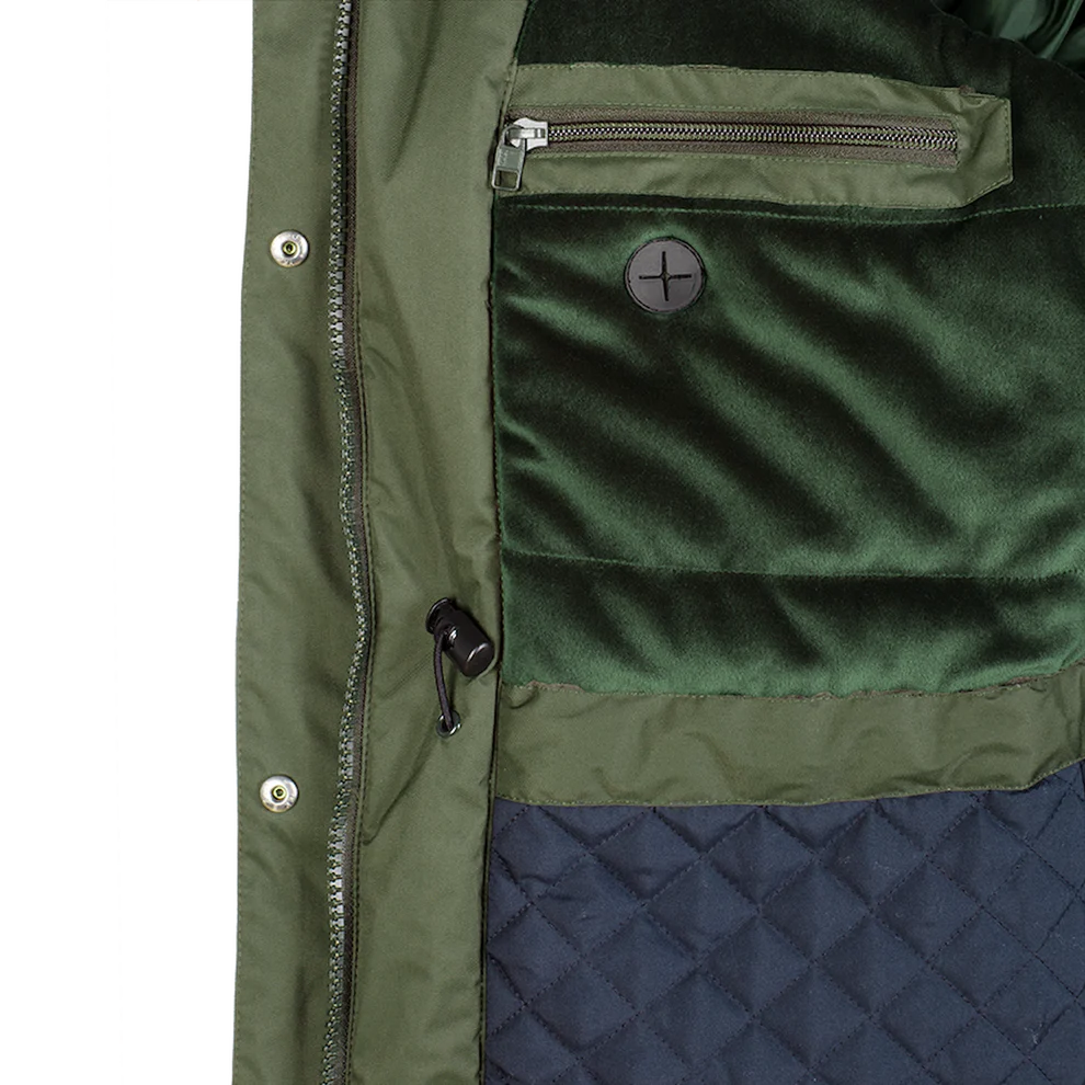 DOGGER Winterparka Olive Gr. 40 (Frau)