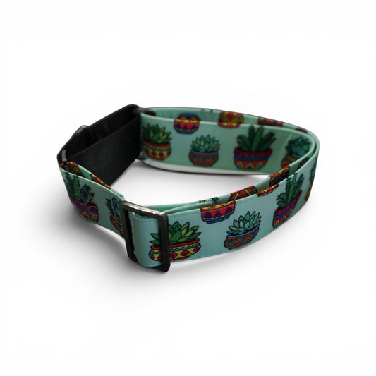 Stoffhalsband Kaktus - 50-75cm