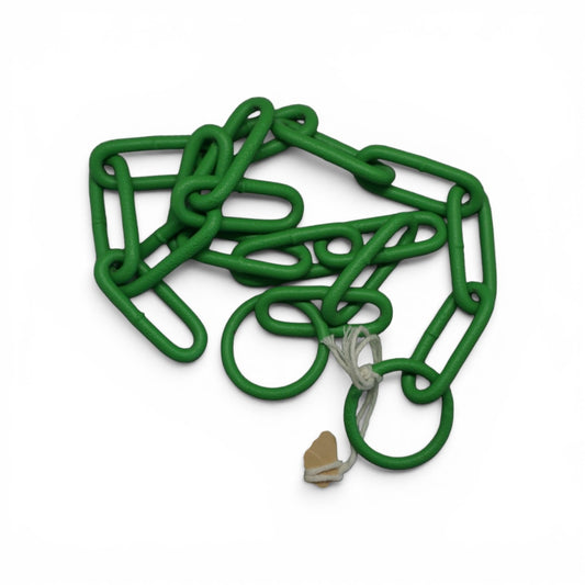 Gliederhalsband Grün - 60cm