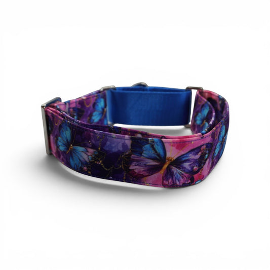 Stoffhalsband Schmetterling - 45-55cm